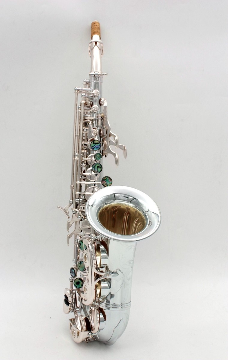 Eastern music Yani style full silver plated Curved Soprano