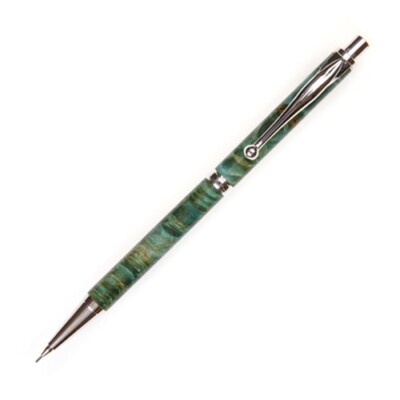 Slimline Pencil - Turquoise Box Elder