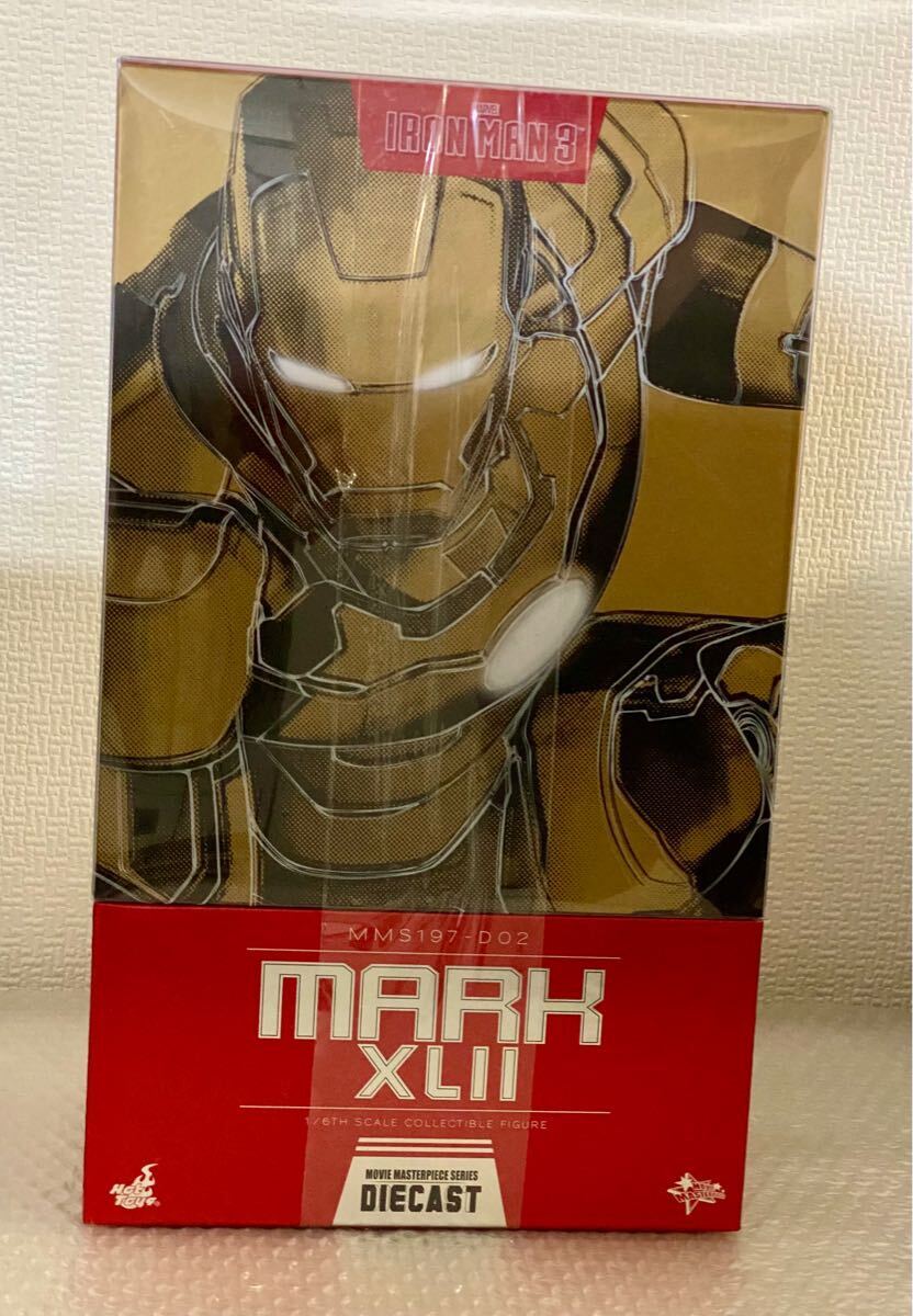 Hot Toys MMS197D02 Iron Man 3 Mark 42 MK XLII Diecast 1/6 Action Figure Japan