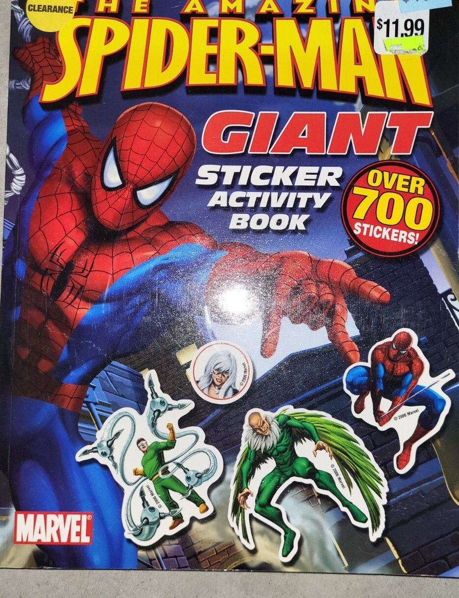 The Amazing Spider-Man Giant Sticker Activity Book Over 700 2006