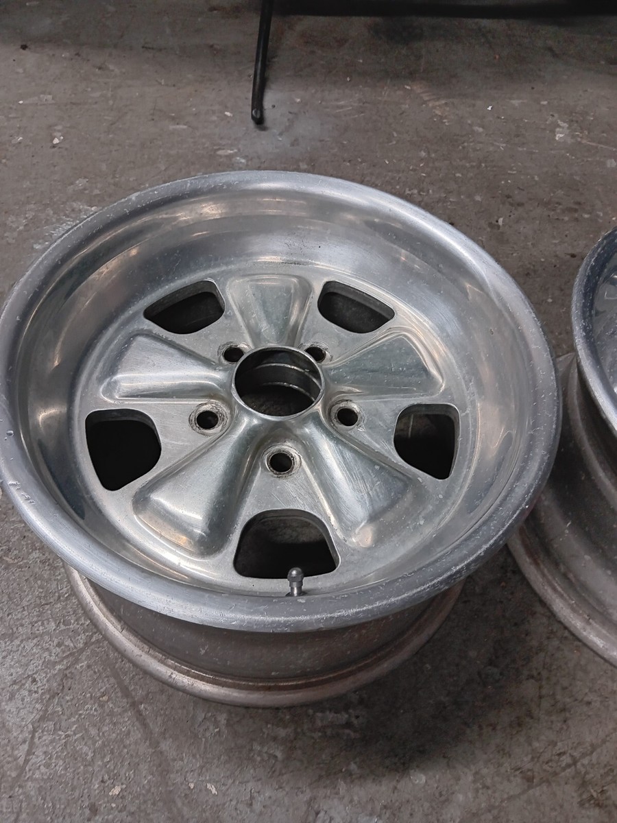 ☆ RARE! FUCHS VW Bus PORSCHE 2 vintage Weld P-9 wheels 15x8 5X4