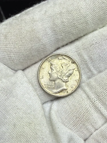 1941 P Mercury Dime Nice Condition AU-BU D117