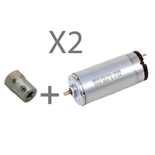 2x Motor+Coupling for EASYCUT Electric Doner Kebab Slicer Handheld Knife