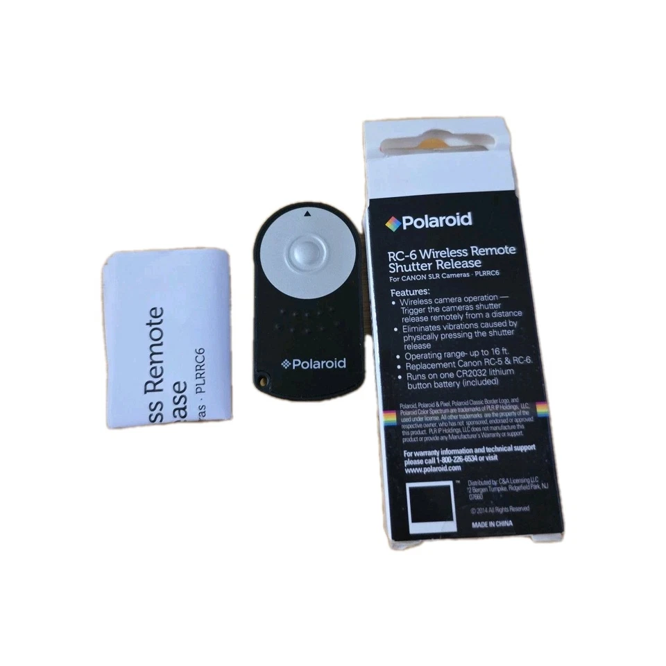 Polaroid RC-6 wireless shutter release remote control for Canon - Image 3 of 3