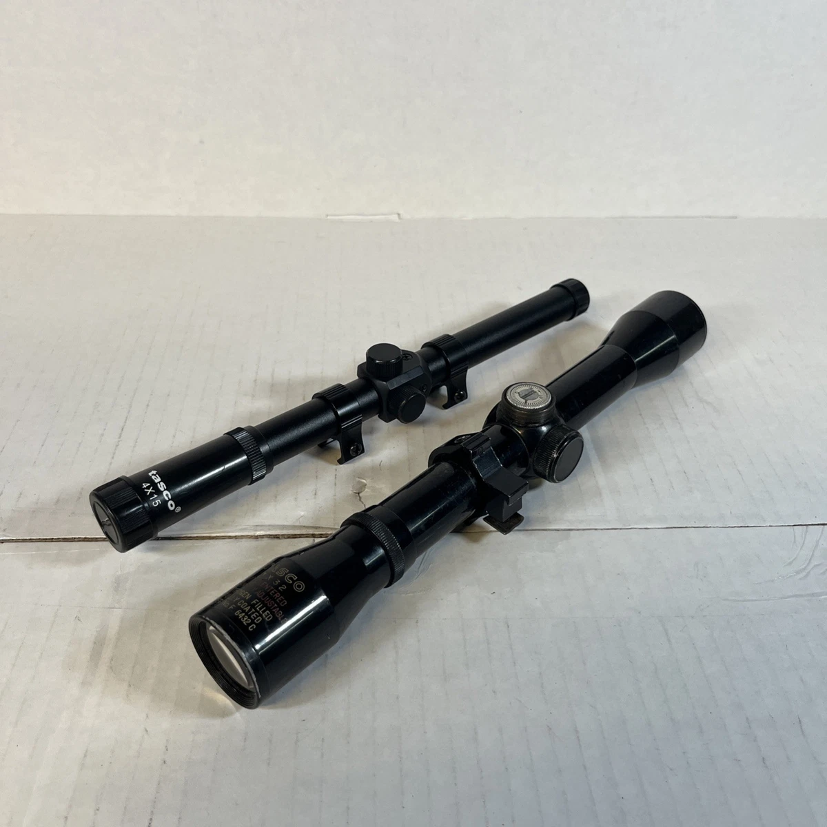 Tasco Hunting Rifle Scopes Crosshair 4x Maximum Magnification for