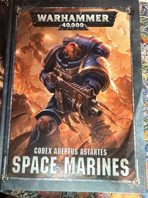 Games Workshop Warhammer 40k 40000 Codex Adeptus Astartes Space Marines 2017