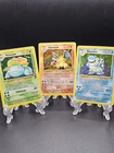 Charizard Blastoise Venusaur Base Set Trio! #4 #2 #18 ✨️✨️✨️