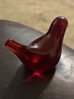 Vintage Glass Red Bird — photo 4