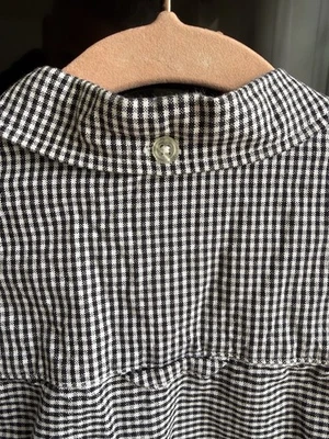 H&M Large Cotton Black and White checked shirts Men’s excellent condition - Image 1 of 4
