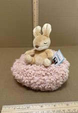 Jellycat Hibernating Bunny Plush HIB3B See Pics Imperfect Tags B 