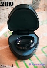Lente de diagnóstico oftálmico 28D con estuche negro y envío gratuito