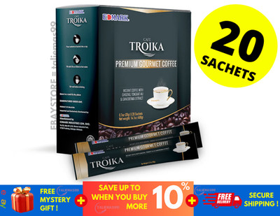 1 BOX EDMARK CAFE TROIKA Coffee For Men Power Boost Stamina Strong Energy