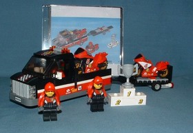 TOWN: CITY, RACING BIKE TRANSPORTER SET 60084 - LEGO - 2015 - USED