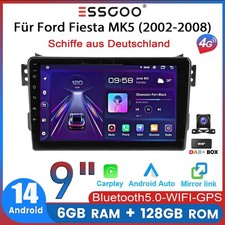 DAB+ 8 Core Carplay Android 15 autoradio GPS KAM+ per Suzuki Splash Opel Agila B