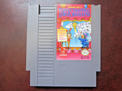 Barker Bill's Trick Shooting (Nintendo NES, 1990) - Authentic - Tested