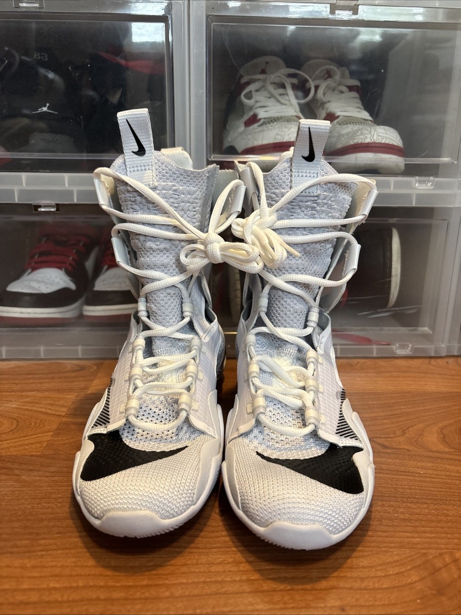 Nike HyperKO 2 White Black CI2953-100 Boxing Boots Shoes Men's Sz