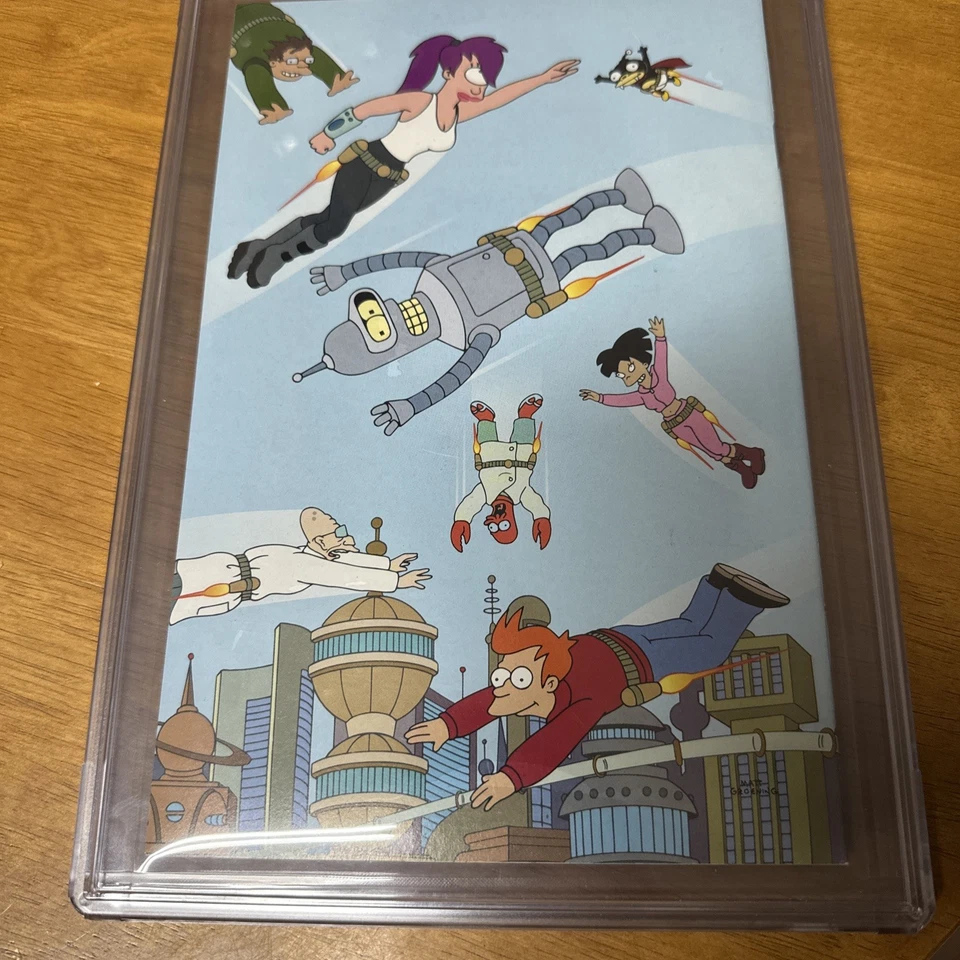 Futurama #1 Comic Con SDCC CGC Signature Series Bill Morrison Leela Sketch - Image 3 of 3