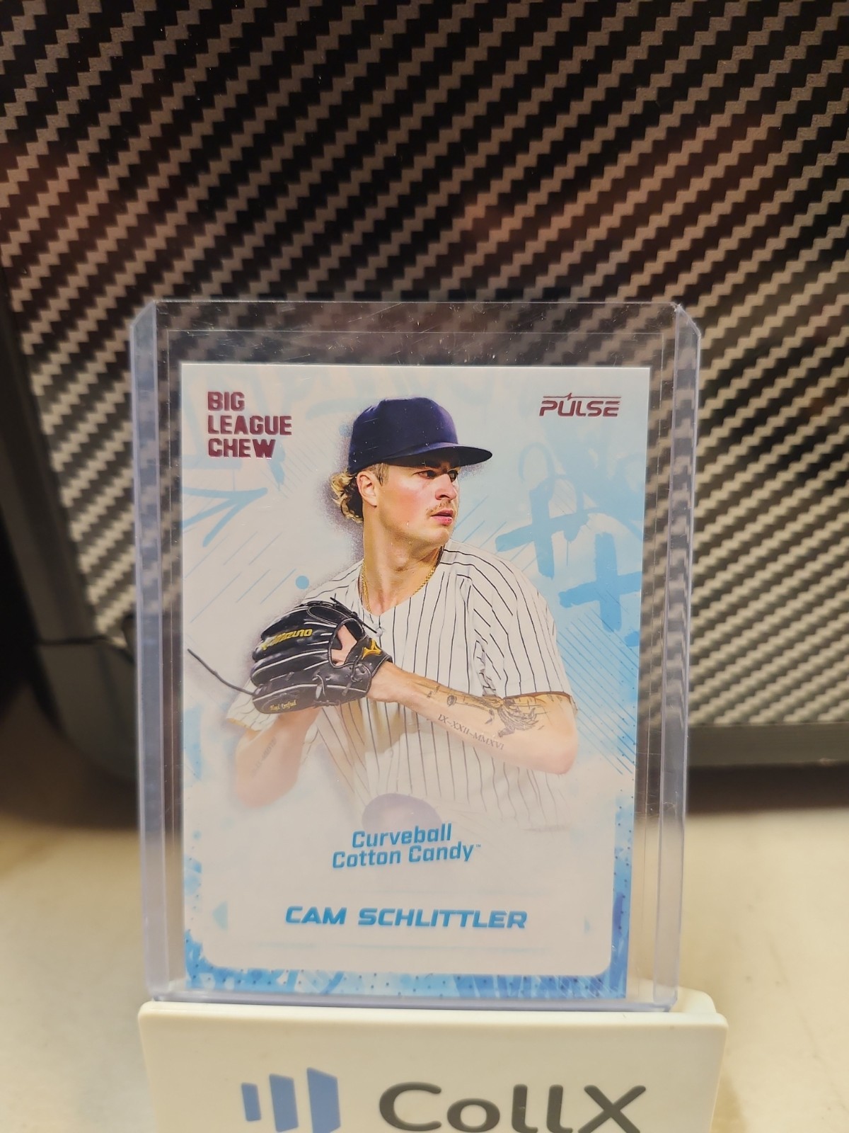 Colossal 100 2026 Pulse x Big League Chew Cam Schlittler Curveball Cotton Candy /399 ...