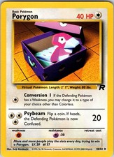 Porygon 48/82 Team Rocket Pokemon LP Unlimited