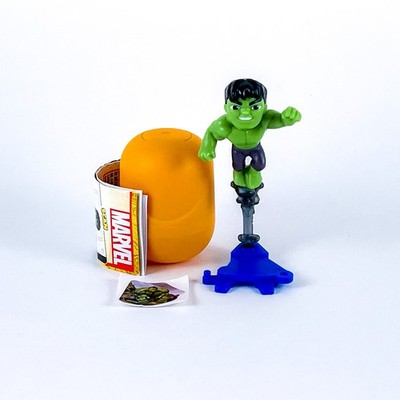 Kinder Surprise Egg Marvel Super Heroes Hulk Mini Figure Toy Cake Topper