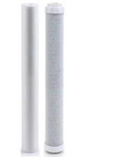 Hydro Logic Tall Boy Carbon & Sediment Filters 20" Tall Blue Slim Scrub Growonix