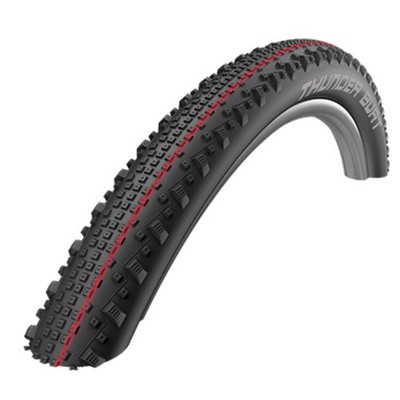 Schwalbe Thunder Burt Tire - 29 x 2.1, Tubeless, Folding, Black/Transparent, Evo