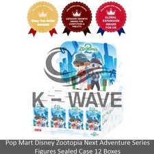 Pop Mart Disney Zootopia Next Adventure Series Figures Sealed Case 12 Boxes