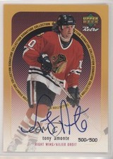1999 Upper Deck Retro McDonald's Signature Collection /500 Tony Amonte Auto 2d8
