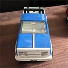 Tonka Vintage Blue White Black Diecast Pickup Truck Toy Metal Plastic
