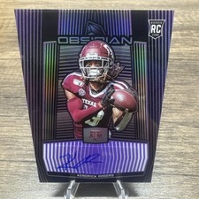 2020 Panini Obsidian Draft Picks 21/49 Kendrick Rogers #81 Rookie Auto RC