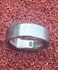 Oura Ring 4 Silver Size 12 Smart Ring   Fully Functional   3 Day Battery