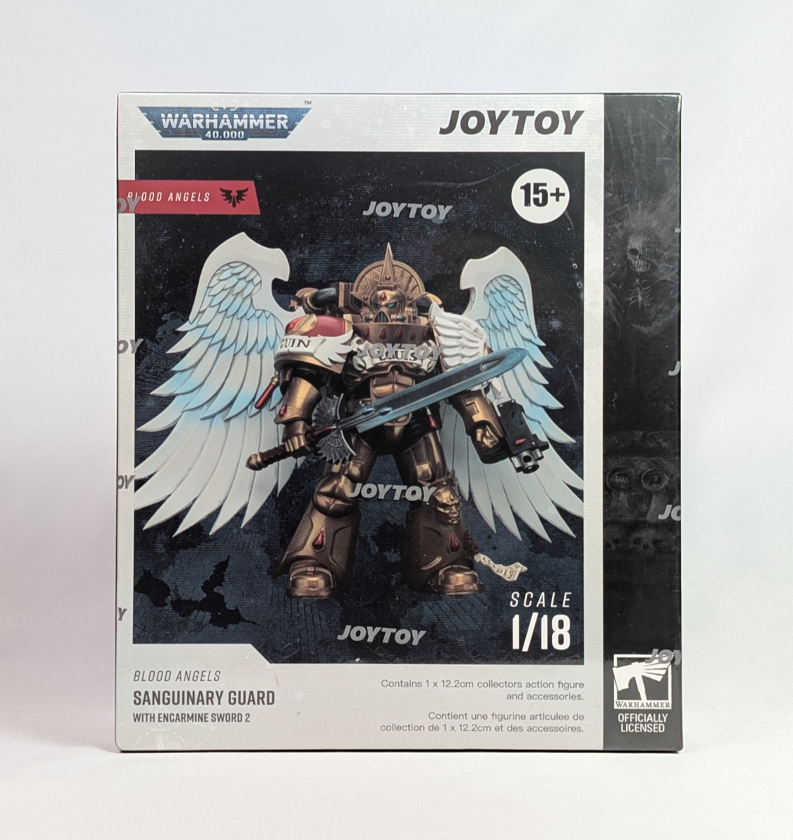 JoyToy Space Marines - Blood Angels - Combat Patrol Blood Angels Sanguinary Guard 1 with Inferno Pistol and