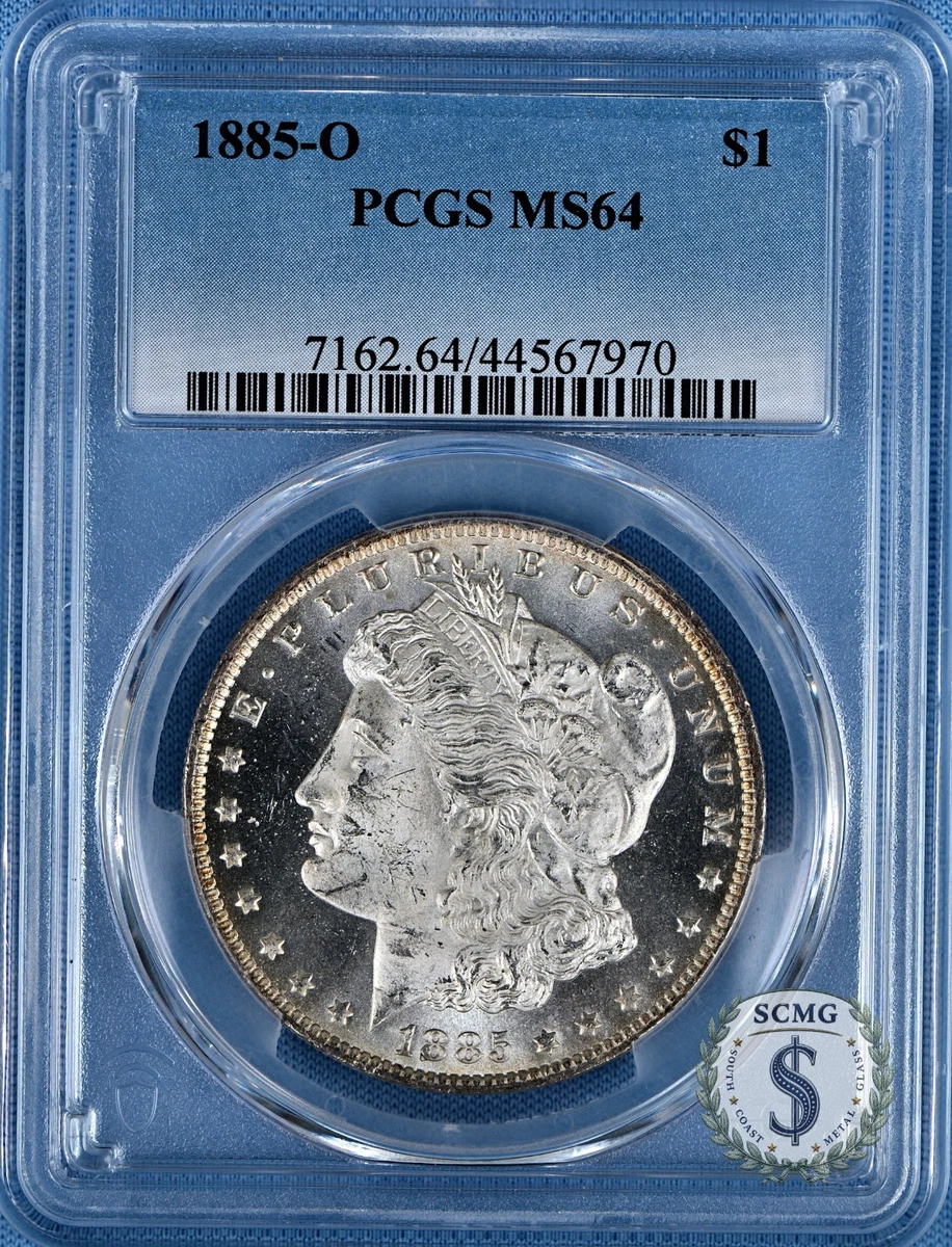 MS 64 Graded 1885 Year Morgan US Dollars (1878-1921) for sale | eBay
