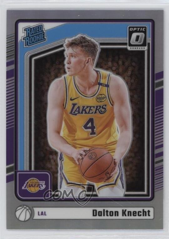 2024-25 Panini Donruss Optic Rated Holo Prizm Dalton Knecht #256 Rookie RC 12g7