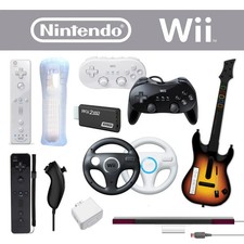 Nintendo Wii Accessori a Scelta Controller Gamepad Base Volante Sensore Pedana