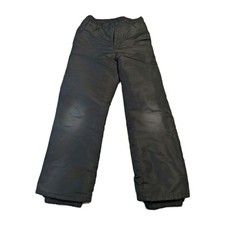 Children's Place Girls Black Pull-on Snow Pants Size 12