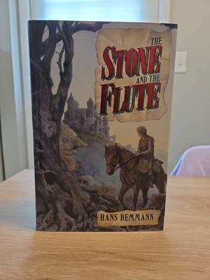 The Stone and the Flute by Hans Bemmann UK 1st edition hardcover Viking DJ GC