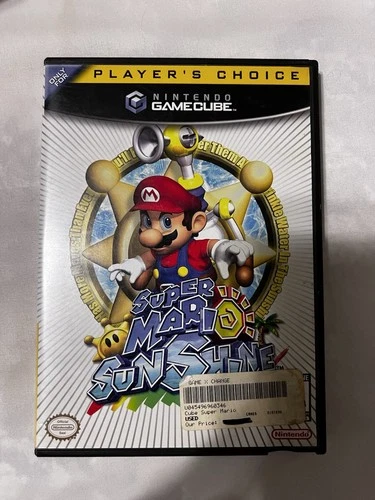 Super Mario Sunshine TESTED, Nintendo GameCube, Complete-In-Box Players Choice