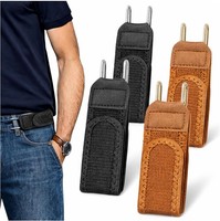GüRtel Ohne Schnalle 4 StüCk, Elastischer GüRtel Ohne Schnalle FüR Herren &Amp;