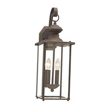 8468-71 Jamestowne Outdoor Wall Lantern Outside Two - Light Antique Bronze