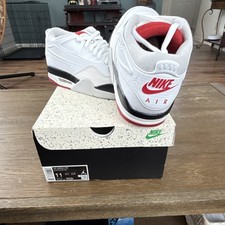 Jordan Air Jordan 4 RM White Fire Red FQ7939-102 Men's Athletic Sneaker