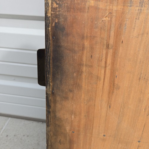 Cassetto per stampante tipografica Hamilton vintage con protezioni angolari in metallo - Foto 13 di 24