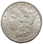 1890 $1 Morgan Silver Dollar - RAW - Nice Looking Original Coin
