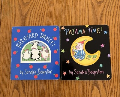 Lot of 2 Sandra Boynton Books - Barnyard Dance and Pajama Time!