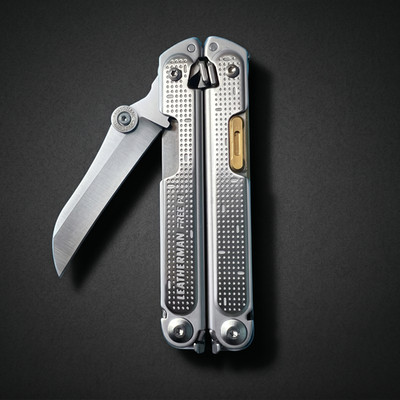 VG10 Main Blade for Leatherman Free P2/P4/ARC   Includes Titanium Thumb Stud