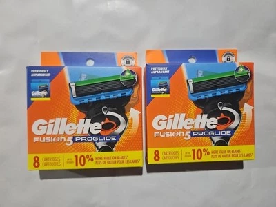 Gillette Fusion5 ProGlide Blade Refills 16 Cartridges (NEW) Free S&H