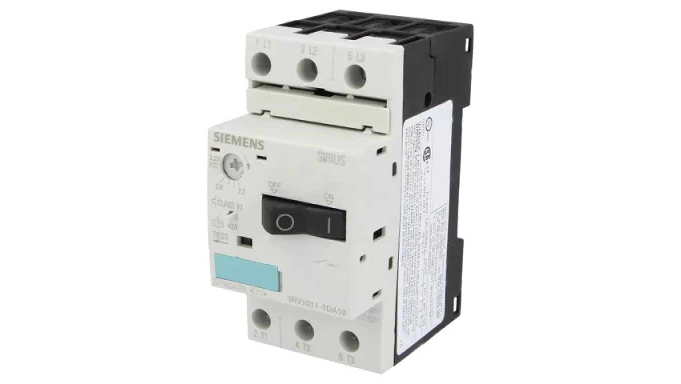 Motor Switch 1.1kW 220690VAC for DIN Rail 3Rv1011-1Da10