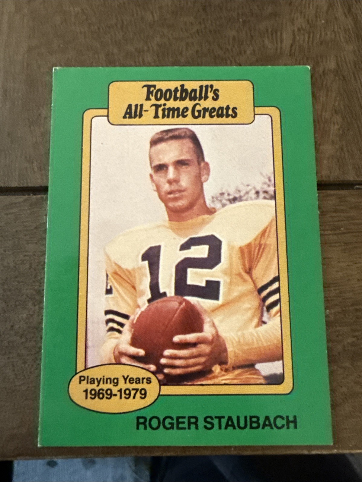 Roger Staubach Football’s All Time Greats