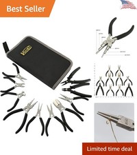 Ultimate 10-Piece Jewelry Making Tool Set with Rust-Resistant Carbon Steel