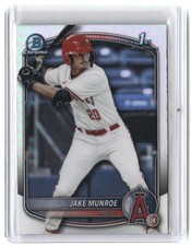 Jake Munroe 2025 Bowman Draft Chrome Refractor